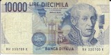 Bancnota 10000 lire 1984 - Italia