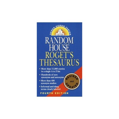 Random House Roget&amp;#039;s Thesaurus foto