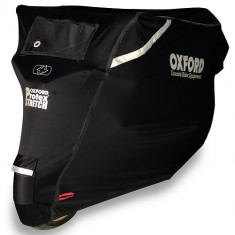 Husa Moto Exterior Oxford Protex Stretch Outdoor CV1 Negru Marimea XL CV163