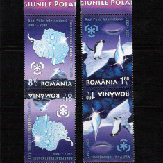 ROMANIA 2009 - PROTEJATI FAUNA POLARA, TETE BECHE 1, MNH - LP 1829 d
