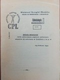 Indicatii metodologice din activitatea de intretinere a PA si PT- Rotarescu Eugen