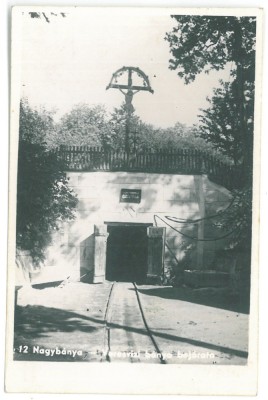 489 - BAIA-MARE, Mine, Romania - old postcard, real Photo - unused foto