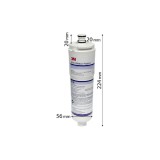 Filtru apa frigider Bosch 00640565 Original compatibil Balay, Siemens