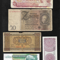 Set #31 15 bancnote de colectie (cele din imagini)