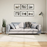 vidaXL Covor pufos "PAMPLONA" cu fire &icirc;nalte, crem modern, 160x230 cm 375237