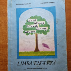 manual limba engleza pentru clasa a 2-a - din anul 1994