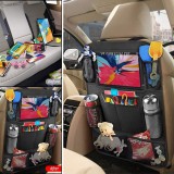 Organizator Auto, Model Universal, 8 Compartimente, Suport pentru Tabletă, Culoare Negru, Dimensiuni 40x60cm, Oem