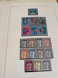 Germania Bundespost Album cu peste 200 timbre stampilate - 1972-1976
