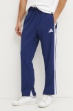 adidas pantaloni STNFRD barbati, culoarea albastru marin, modelator, JE6400
