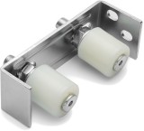 Ghidaj superior reglabil, doua role plastic, stabilizare verticala poarta culisanta