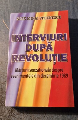Interviuri dupa revolutie Alex Mihai Stoenescu foto