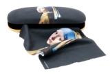 Etui cu textil si protectie ochelari Jan Vermeer Fata cu cercel de perla,, Fridolin