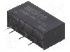 Convertor de tensiune, DC-DC, intrare 4,5...5,5V DC, iesire 12V DC, putere 2W, AIMTEC - AM2D-0512S-RZ
