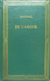 De L&#039;amour - Stendhal ,554700