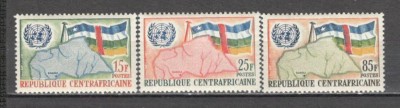 R.Centrafricana.1961 Aderarea la ONU DC.60 foto
