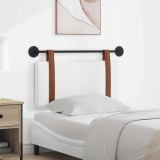 vidaXL Cap de pat suspendat Pe perete Alb 90 x 40 cm Lemn compozit 42031372