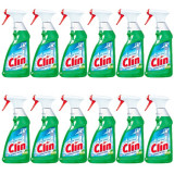 12 x Clin Apple, Solutie pentru geamuri cu pulverizator, 12 x 500ml