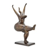 Dansatoare moderna-statueta thailandeza din bronz TBB-35