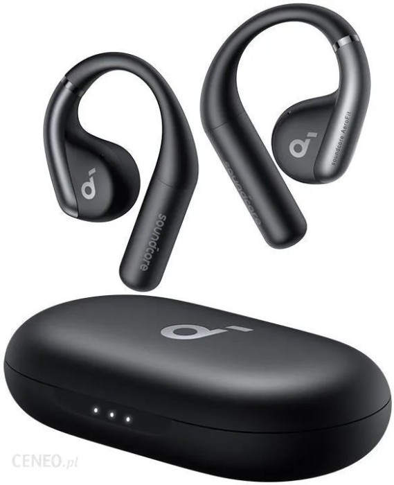 Casti Anker &quot;Soundcore AeroFit&quot;, wireless,tip butoni,utilizare smartphone,BT 5.3, 4x microfon pe casca,USB Type-C,durata baterie pana la 42 ore, negru