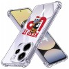 Husa antisoc pentru xiaomi redmi note 14 4g (standard) - airbag tpu, col&Egrave;uri ranforsate - keep it up