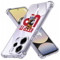 Husa antisoc pentru xiaomi redmi note 14 4g (standard) - airbag tpu, col&Egrave;uri ranforsate - keep it up