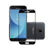 Folie Sticla 3D Full Negru Samsung Galaxy J3 2017, ALC MOBILE, 9H+ Duritate, Protectie Ecran, 0.33mm