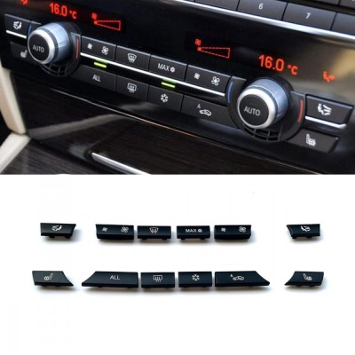 Set 12 butoane panou clima BMW F10, F06, F01 - 61319313923 foto