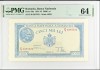 5000 lei dec 1945 PMG64 UNC bancnota gradata