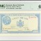 5000 lei dec 1945 PMG64 UNC bancnota gradata