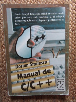 Manual de C/C++ - Dorian Stoilescu foto