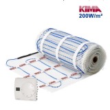 Cumpara ieftin Kit covoraș &icirc;ncălzire electrică pardoseală KIMA-200W/m&sup2;, 1.5m&sup2; cu termostat Matec