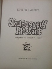 Derek Landy - Skulduggery pleasant (Editia: 2009) foto