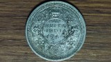 Cumpara ieftin India Britanica - moneda de colectie argint - 1/2 half rupee 1943 L &bull; Lahore - George VI - senzationala !