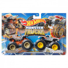 HOT WHEELS MONSTER TRUCK SET 2 MASINI SCARA 1 LA 64 HW SAFARI SI WILD STREAK SuperHeroes ToysZone