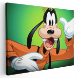 Tablou afis Goofy desene animate 2250 Tablou canvas pe panza CU RAMA 40x60 cm