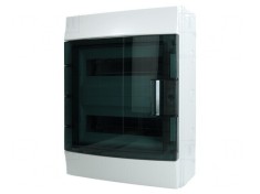 Carcasă pentru aparatură modulară IP65 gri 24 module