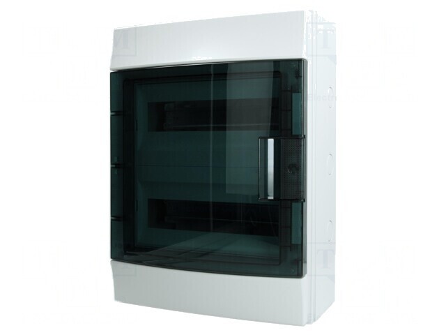 Carcasă pentru aparatură modulară IP65 gri 24 module