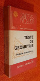 Teste de geometrie - Probleme de matematica Vol 2 - Nicolescu 1986