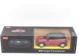 Masina cu telecomanda Mini Cooper S Countryman rosie, scara 1:24