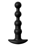 Bile Anale Cu Vibratii Rechargeable Anal Beads, Negru, 17 cm