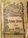 Portrete Literare, I. Chendi, Alacalay - Hrisoverghi, A. C. Cuza, A. Stavri etc