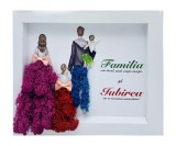 Tablou cu licheni in rama, Eventissimi, Personalizabil, Multicolor, Familie19 x 24 cm, Eventissimi&reg;