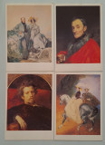 1985, Reproduceri de artă, 16 cărţi poştale, Karl Bruillov, Necirculata, Printata