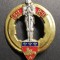 Insigna Regimentala Regiment 32 Artilerie Guilloche Franța Drago H 196