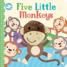 Five Little Monkeys Finger Puppet Book