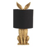 Cumpara ieftin Veioza aurie neagra Iepuras 20x45 cm