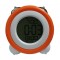 Ceas digital cu alarma,classic style,portocaliu