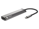 Hub USB NATEC HDMI, 2x USB A, USB C, 4K, Power Delivery 3.0, 5Gbps, gri