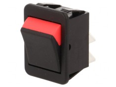 Comutator Basculant ON-OFF 16A 250V Negru-Roșu