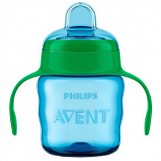 Cana Philips Avent cu tetina pentru formare 200 ml EVO foto